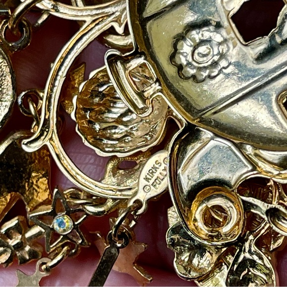 KIRKS FOLLY | CINDERELLA COACH Brooch Pin "Too Late For The Ball" - Picture 11 of 13